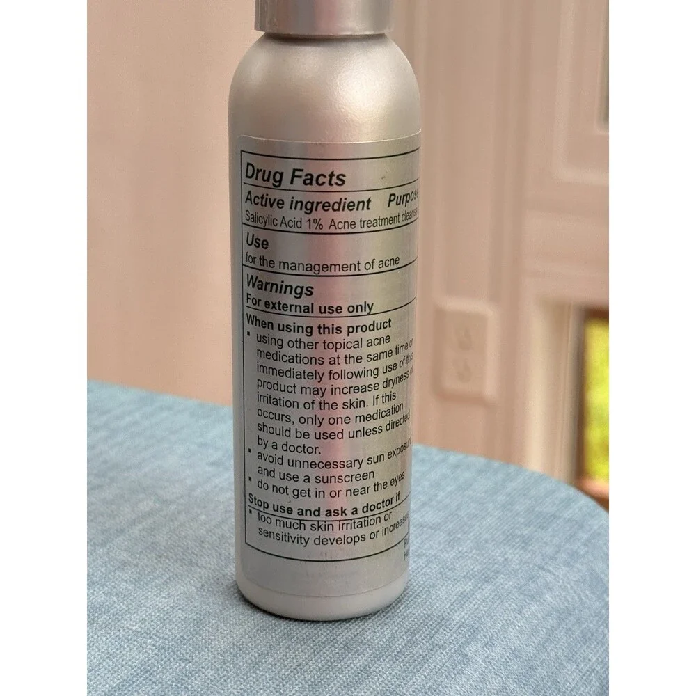 Arbonne Clear Advantage Acne Wash 4 fl.oz New 1% Salicylic Acid